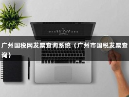 广州国税网发票查询系统（广州市国税发票查询）